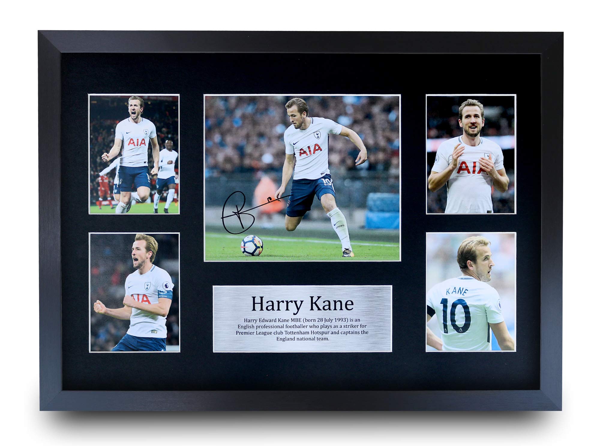 harry kane signed shirt framed