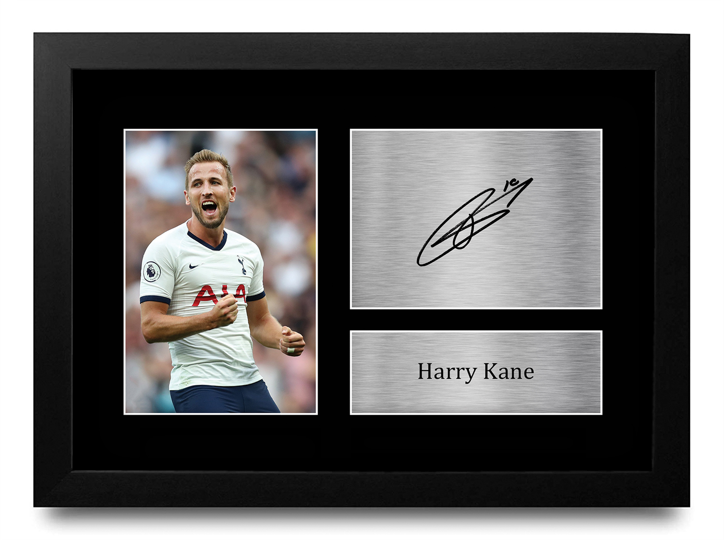 harry kane signed shirt framed