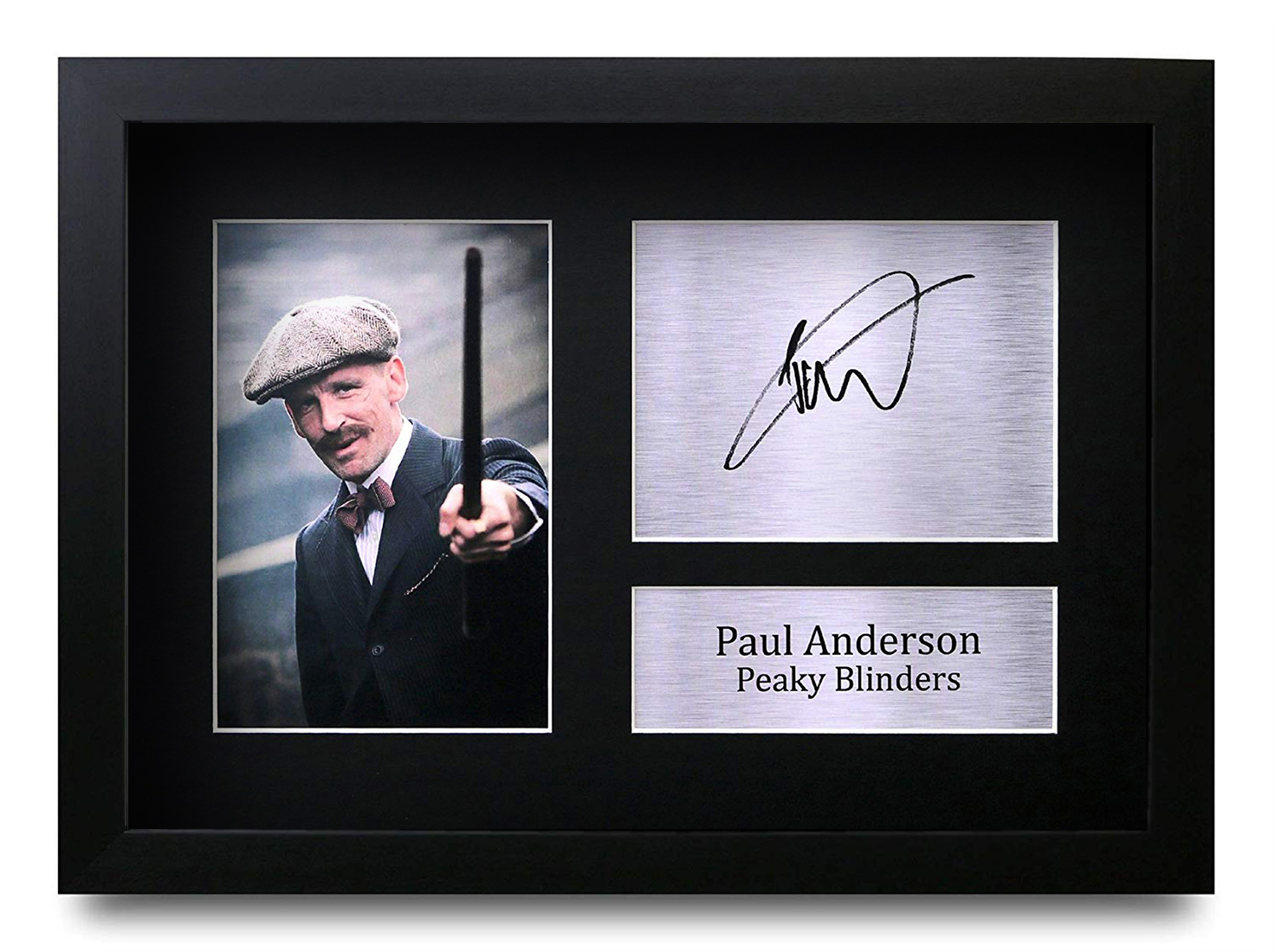 Paul Anderson Signed Pre Printed Autograph Photo T For A Peaky Blinders Fan Ebay 