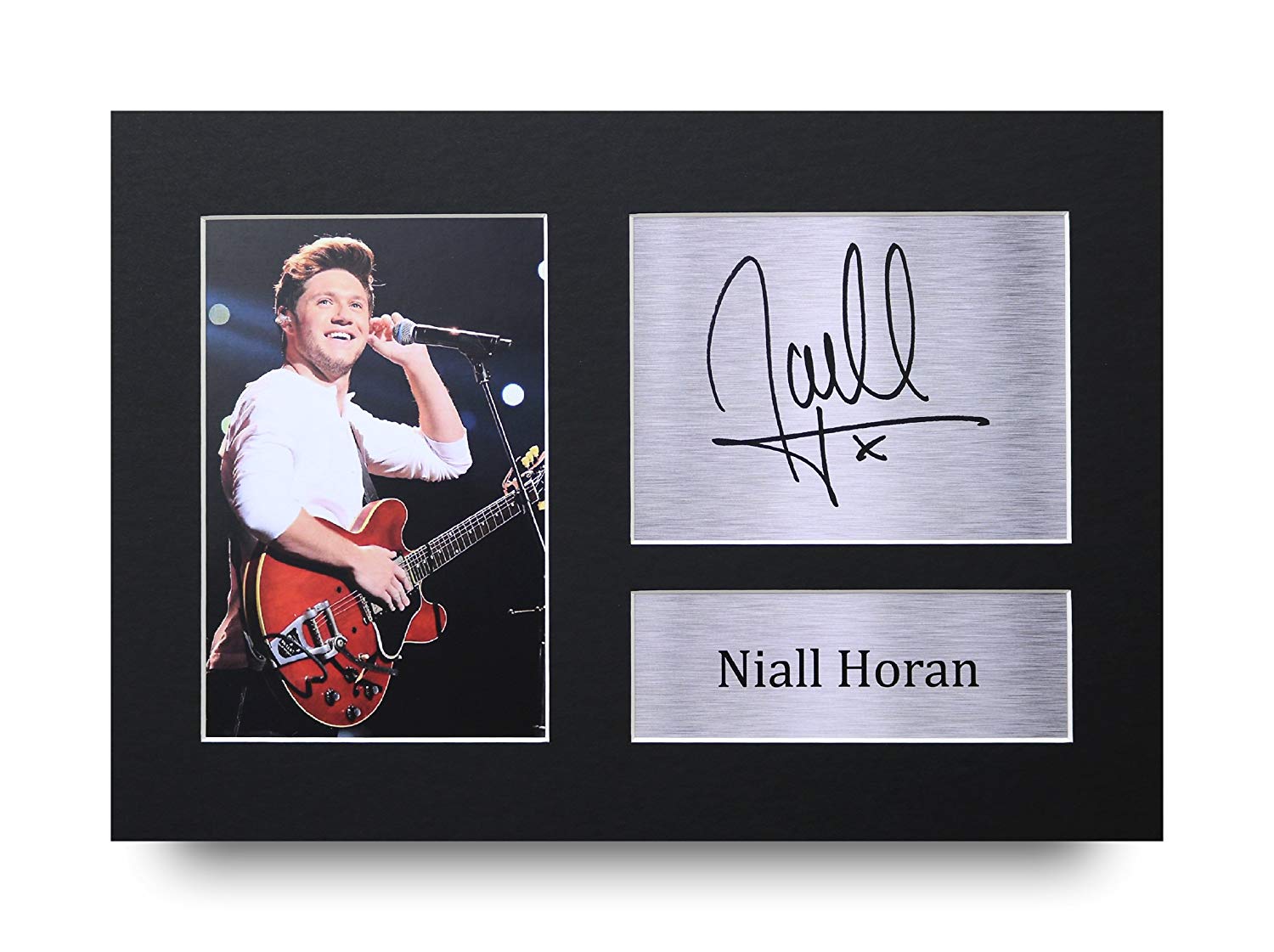 Niall Horan Signed A4 Framed Printed Autograph One Direction 1D Music ...