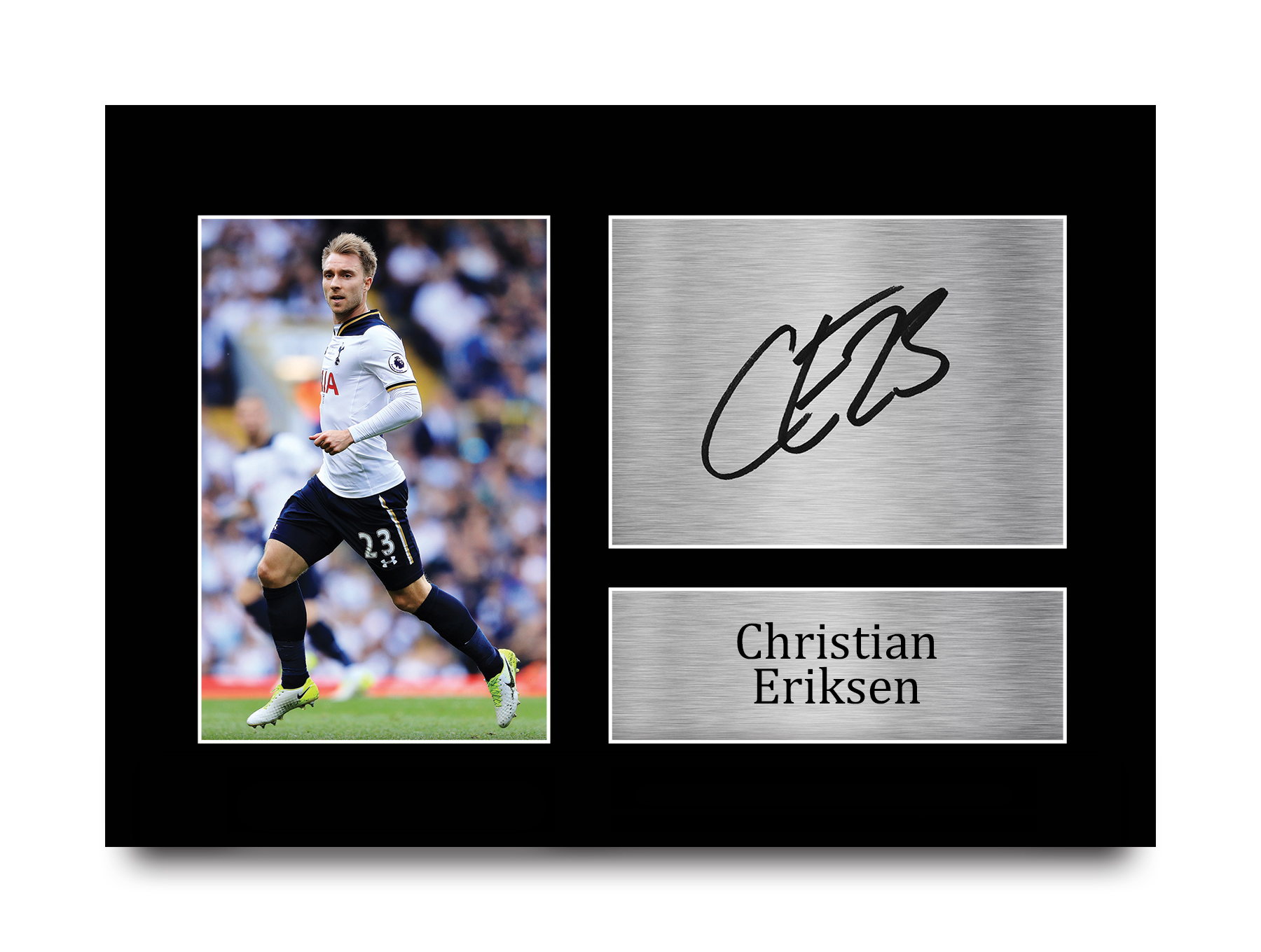 Christian Eriksen Signed A4 Print Autograph Gift For a Tottenham ...