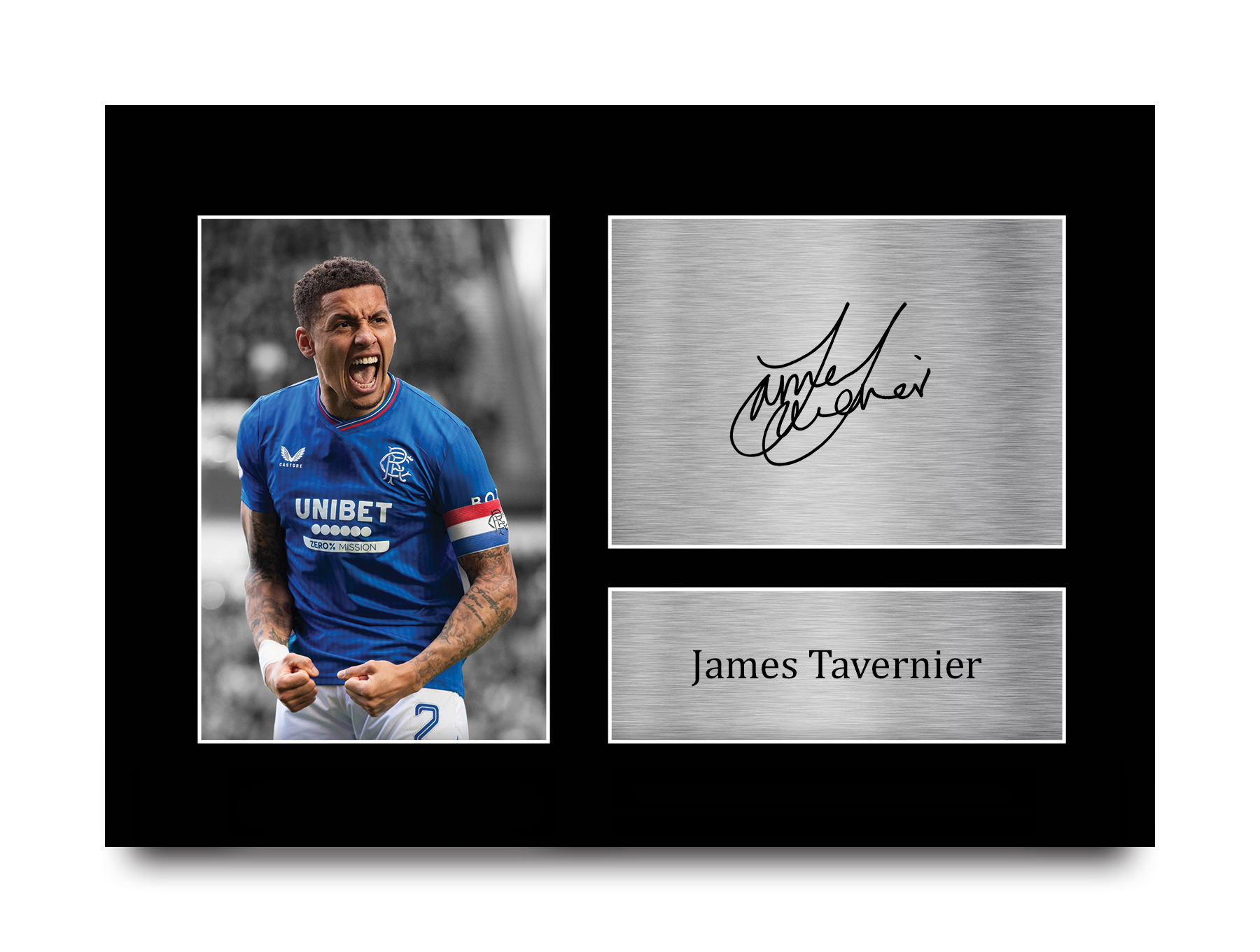 James Tavernier Signed Printed Autograph A4 Photo Football Gift for ...