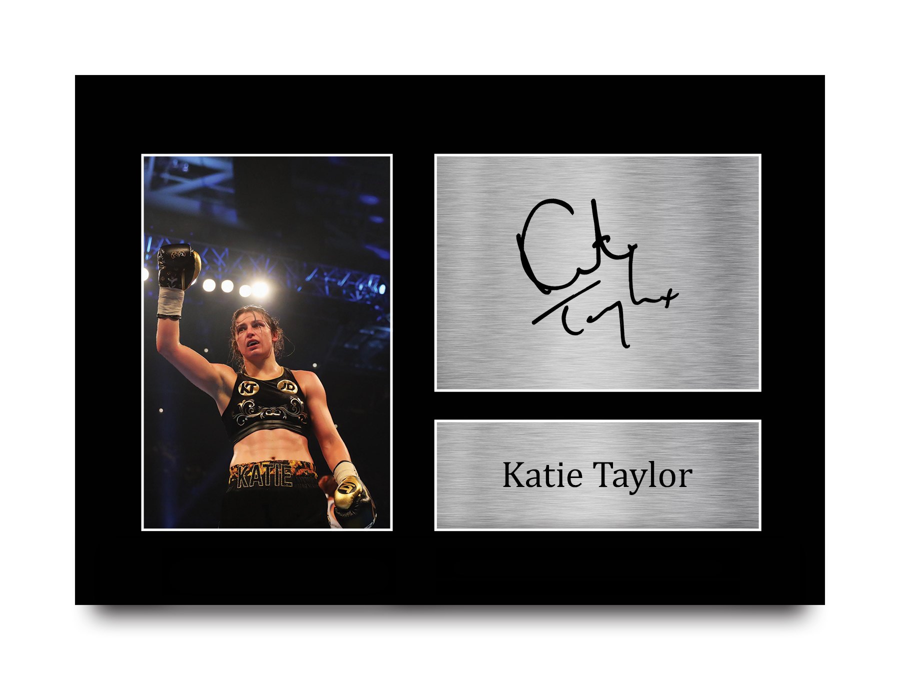 katie taylor signed glove