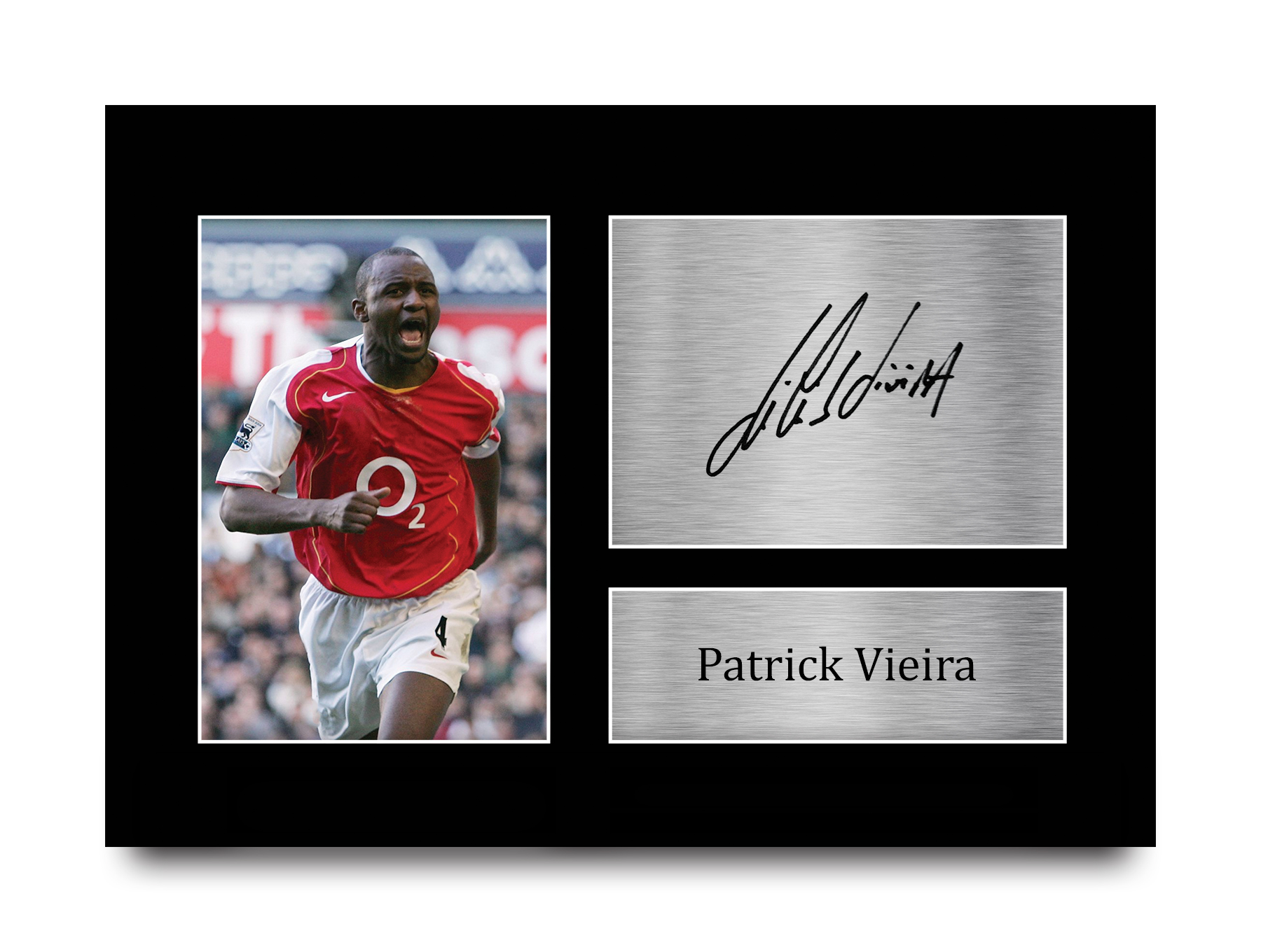 Patrick Vieira (Arsenal). Arsenal 3:0 Portsmouth available as Framed  Prints, Photos, Wall Art and Photo Gifts